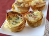 Opskrift Hvad man kan gøre med tortillas nemme og økonomiske quiches!