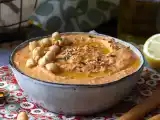 Opskrift Hummus med rød peberfrugt