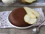 Opskrift Chokoladepærefudge, en supernem dessert at lave med kun 2 ingredienser!