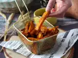 Opskrift Søde kartoffelfritter i air fryer for et sprødt og sejt resultat!