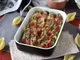 Opskrift Conchiglioni fyldt med ricotta og spinat: en uimodståelig bagt vegetarret