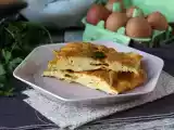 Omelet i frituregryde, en let opskrift uden at gøre noget beskidt i køkkenet!