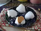 Opskrift Mochis med jordnøddesmør