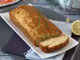 Opskrift Kage med røget laks, citron og purløg