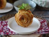Opskrift Nem saltet new york-rulle med pesto og fromage frais med 4 ingredienser