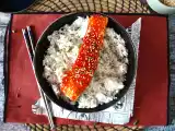 Opskrift Koreansk laks med gochujang-sauce klar på 8 minutter