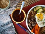 Opskrift Krydret koreansk gochujang-sauce til bibimbap