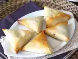 Opskrift Samoussas med makrel og fromage frais