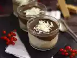Kopper med chokolade og nougat. nem opskrift