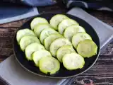 Opskrift Hvordan damper jeg courgetter?