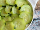 Opskrift Hvordan koger jeg courgetter i vand?