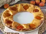 Opskrift Tarte oranaise - butterdej, vaniljecreme og abrikoser