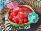 Opskrift Vandmelonfrosé: den superforfriskende granitacocktail med rosé!