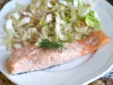 Opskrift Hvordan steger man en laksesteak på panden?