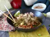 Opskrift Yakisoba, wokede nudler med grøntsager