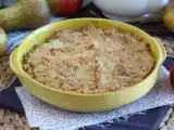 Opskrift Ekstra sprød og smeltende æble-pære-crumble