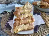 Opskrift Butterdejssnurrer med vaniljecreme