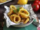Opskrift Calamares a la romana - panerede blæksprutter i dej
