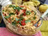 Opskrift Tagliatelle feta cherrytomater - bagt feta-pasta