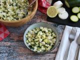 Opskrift Salat med squash, gedeost og citron
