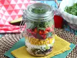 Opskrift Mexicanske salatglas