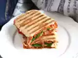 Opskrift Panini med chorizo og emmentaler