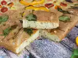 Opskrift Focaccia blomster - focaccia kunst