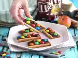 Opskrift Shortbread-kiks med m&m's