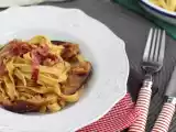 Opskrift Pasta med figner og pancetta