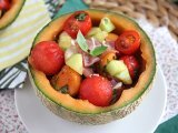 Opskrift Melonsalat på melon