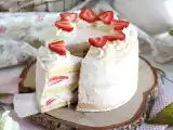 Opskrift Lagkage med jordbær og mascarponecreme