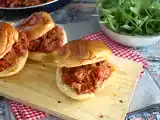 Opskrift Sloppy joes-burger