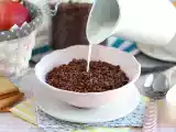 Opskrift Puffede ris med chokolade. kokosnødde-pops