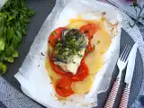 Opskrift Papillote af torsk