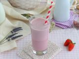 Opskrift Hindbær- og jordbærmilkshake