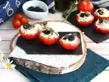 Opskrift Tomater fyldt med tun, fromage frais og oliven