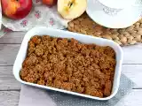 Opskrift Æblecrumble (vegansk og glutenfri)