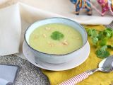 Opskrift Suppe med porrer, kokosmælk og karry