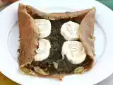 Opskrift Galette med gedeost og spinat