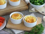 Opskrift Soufflés med røget laks og fromage frais