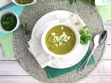 Opskrift Hurtig kold ærtesuppe