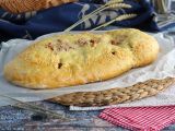 Opskrift Fougasse med bacon og løg