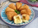 Opskrift Paneret camembert, smeltende og sprød