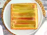 Opskrift Rabarber upside-down kage