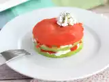 Opskrift Laks mille feuille med grønt æble