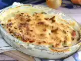 Opskrift Gratin af fisk, en enkel og nem opskrift