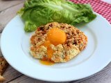 Opskrift Overskyede æg med chorizo