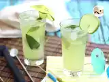 Opskrift Agurk mojito, alkoholfri cocktail