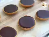 Opskrift Tarteletter med karamel og chokolade