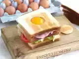 Opskrift Club egg sandwich